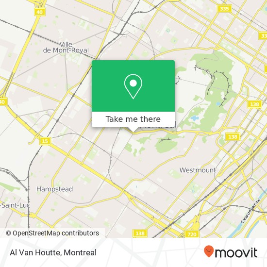 Al Van Houtte map
