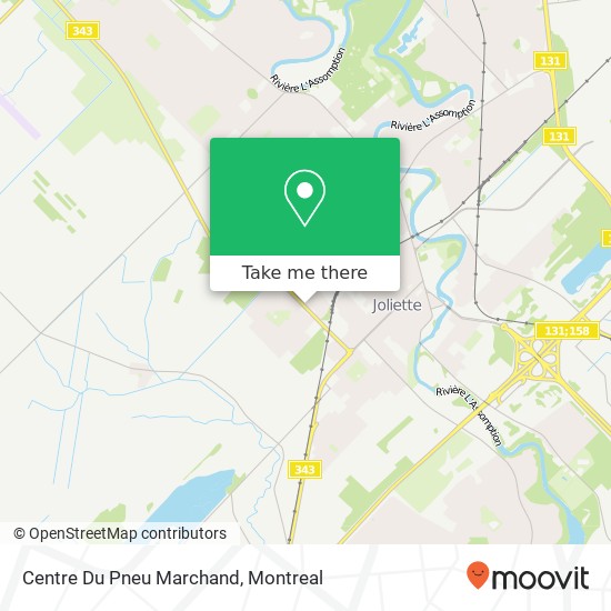 Centre Du Pneu Marchand map