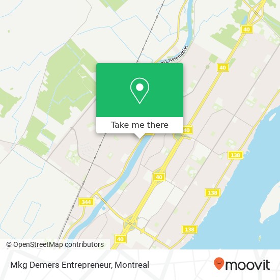 Mkg Demers Entrepreneur map