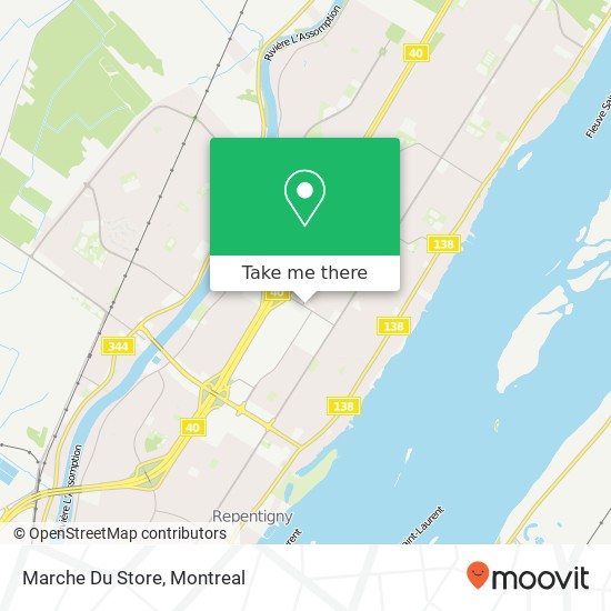 Marche Du Store map