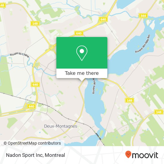 Nadon Sport Inc map