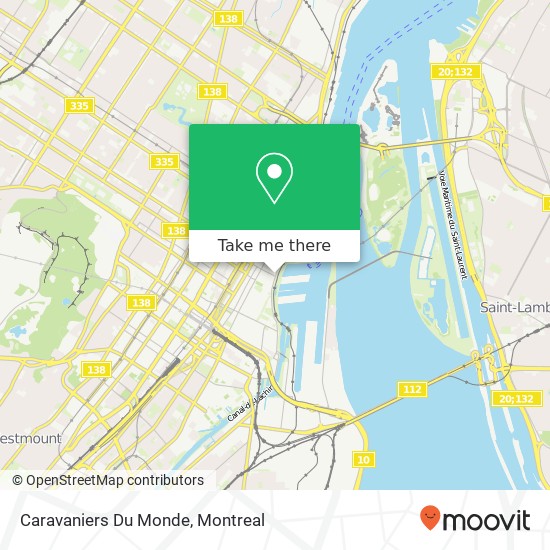 Caravaniers Du Monde map