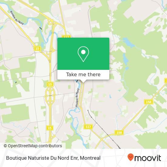 Boutique Naturiste Du Nord Enr map