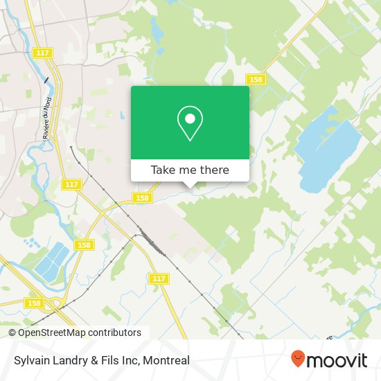 Sylvain Landry & Fils Inc map