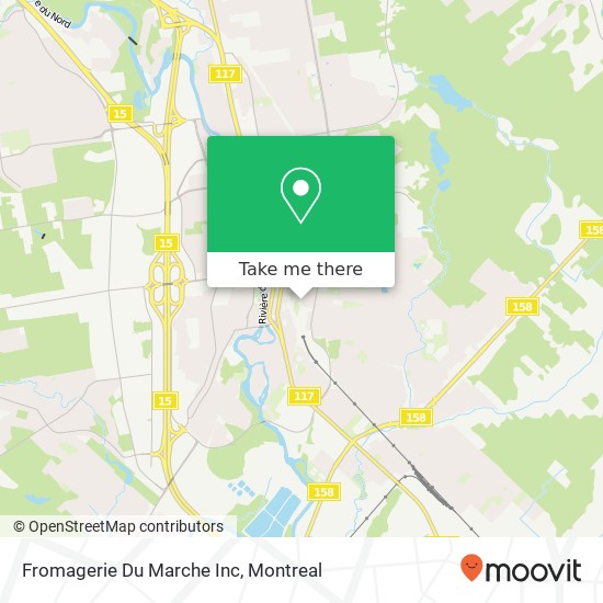 Fromagerie Du Marche Inc map