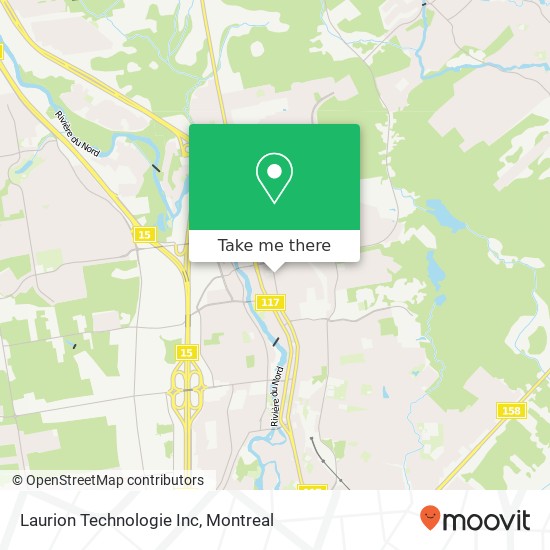 Laurion Technologie Inc map