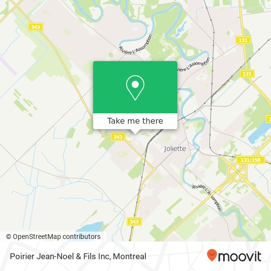 Poirier Jean-Noel & Fils Inc map