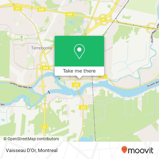 Vaisseau D'Or map