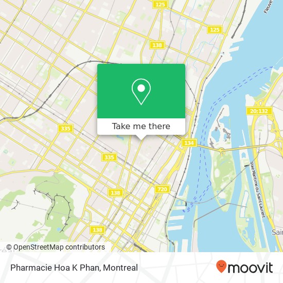 Pharmacie Hoa K Phan map