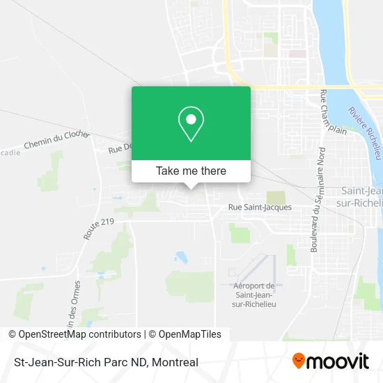 St-Jean-Sur-Rich Parc ND map