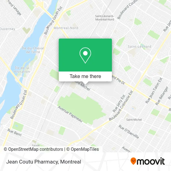 Jean Coutu Pharmacy map