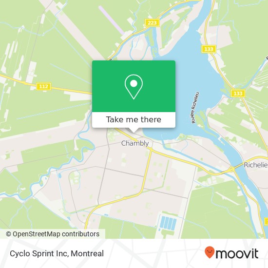 Cyclo Sprint Inc map