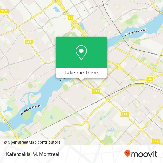 Kafenzakis, M map