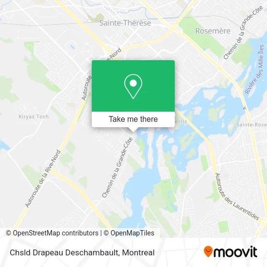 Chsld Drapeau Deschambault map