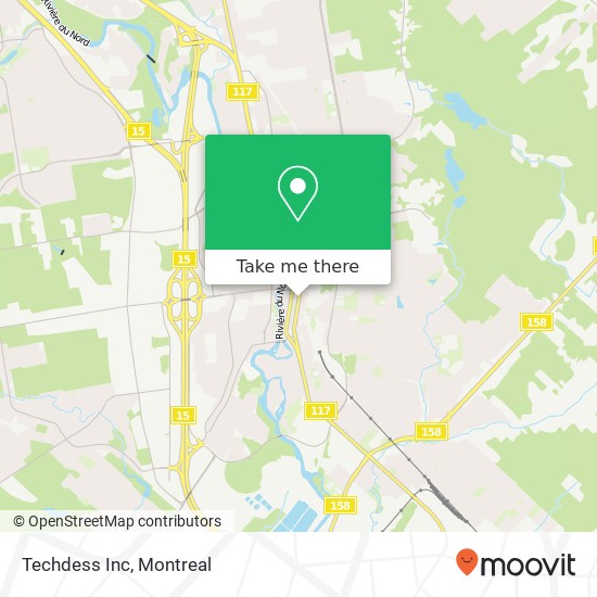 Techdess Inc map