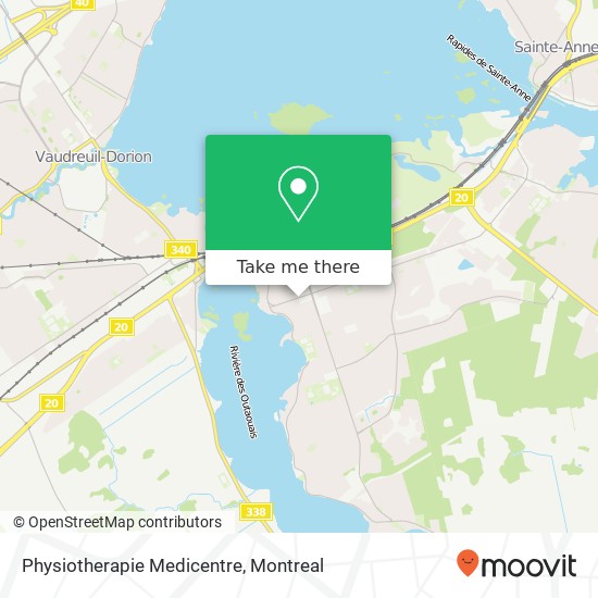 Physiotherapie Medicentre map