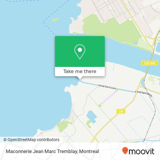 Maconnerie Jean Marc Tremblay map