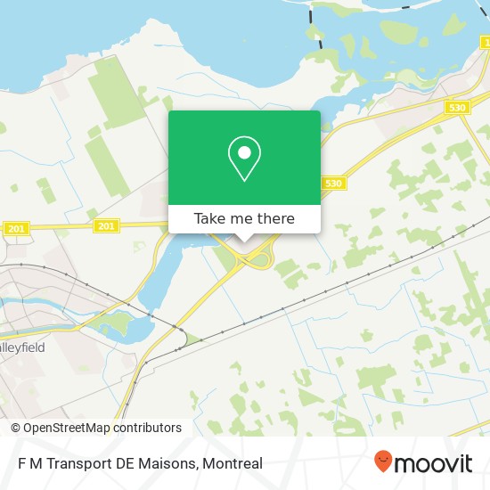 F M Transport DE Maisons map