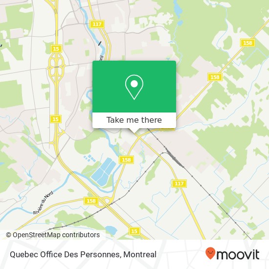 Quebec Office Des Personnes map
