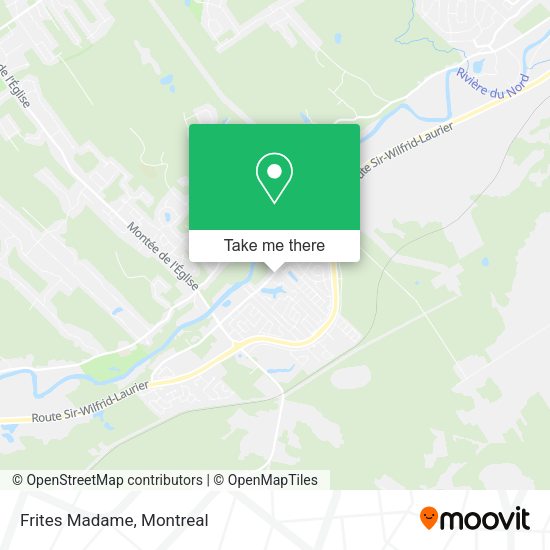 Frites Madame map