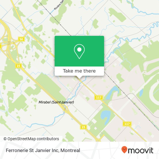 Ferronerie St Janvier Inc map