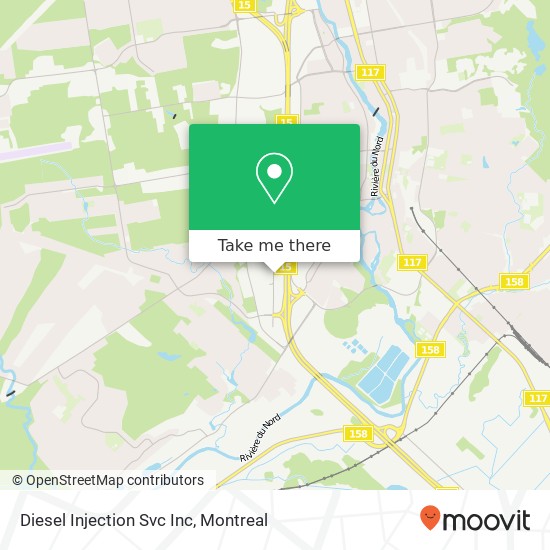 Diesel Injection Svc Inc map