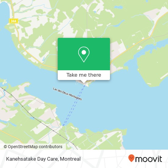 Kanehsatake Day Care map