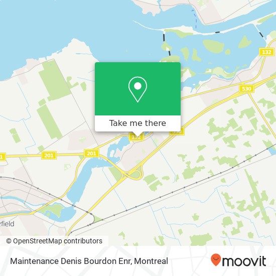 Maintenance Denis Bourdon Enr map