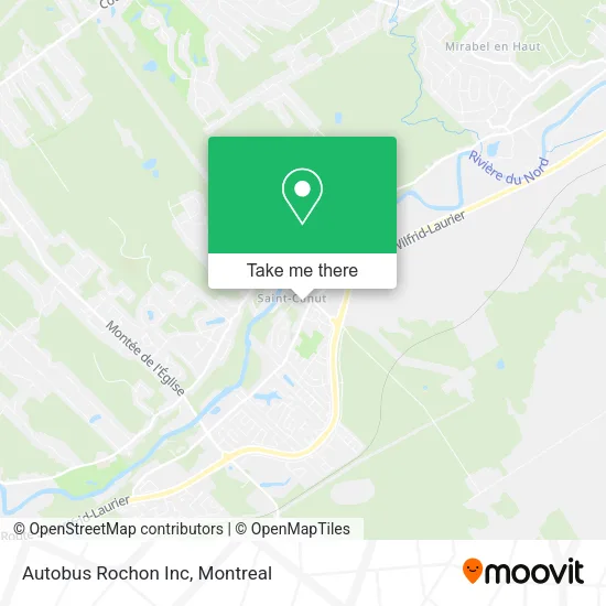 Autobus Rochon Inc map