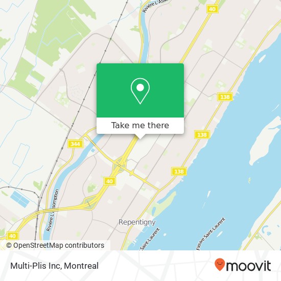 Multi-Plis Inc map
