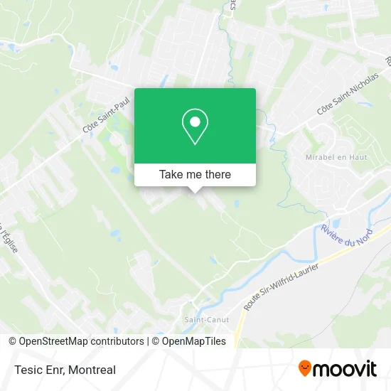 Tesic Enr map