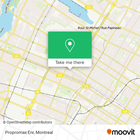 Propromax Enr map