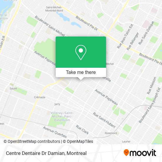 Centre Dentaire Dr Damian map