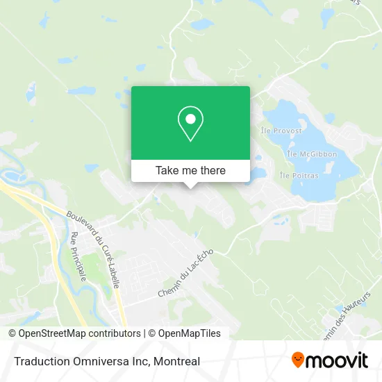 Traduction Omniversa Inc map