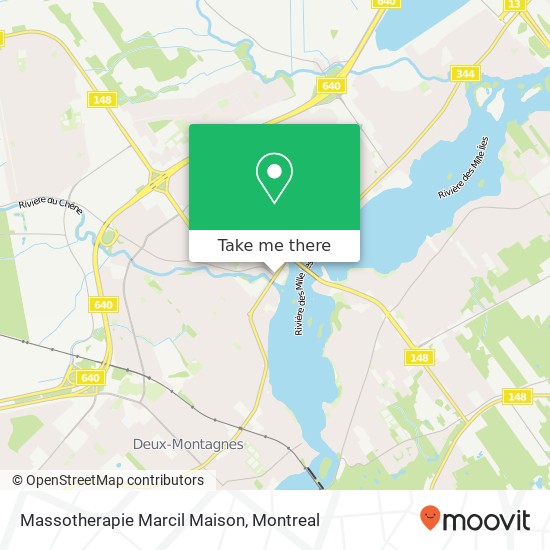 Massotherapie Marcil Maison map
