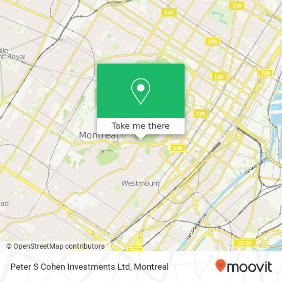Peter S Cohen Investments Ltd map