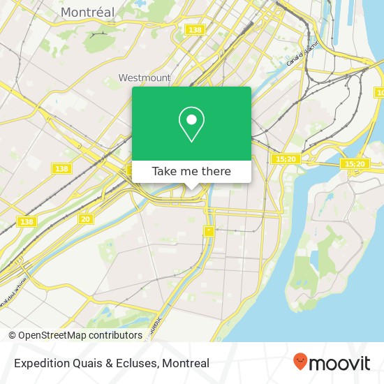 Expedition Quais & Ecluses map