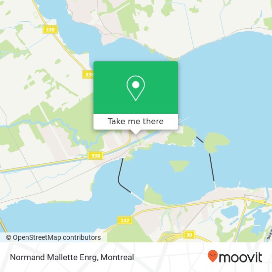 Normand Mallette Enrg map