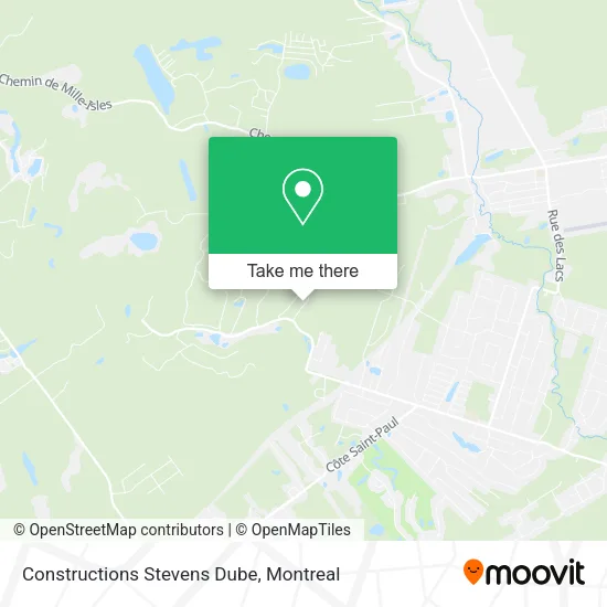 Constructions Stevens Dube map