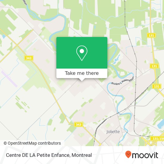 Centre DE LA Petite Enfance map