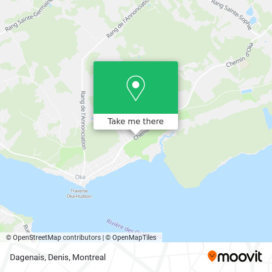 Dagenais, Denis map