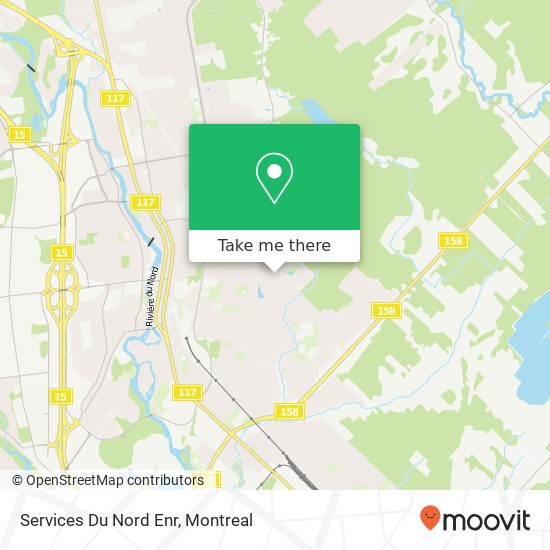 Services Du Nord Enr map