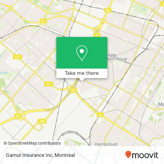 Gamut Insurance Inc map