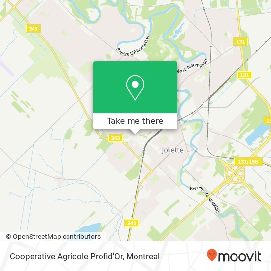 Cooperative Agricole Profid'Or map