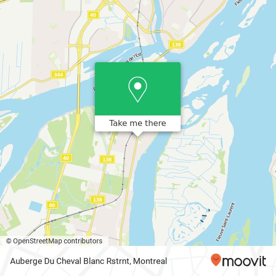 Auberge Du Cheval Blanc Rstrnt map