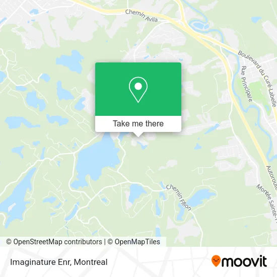 Imaginature Enr map