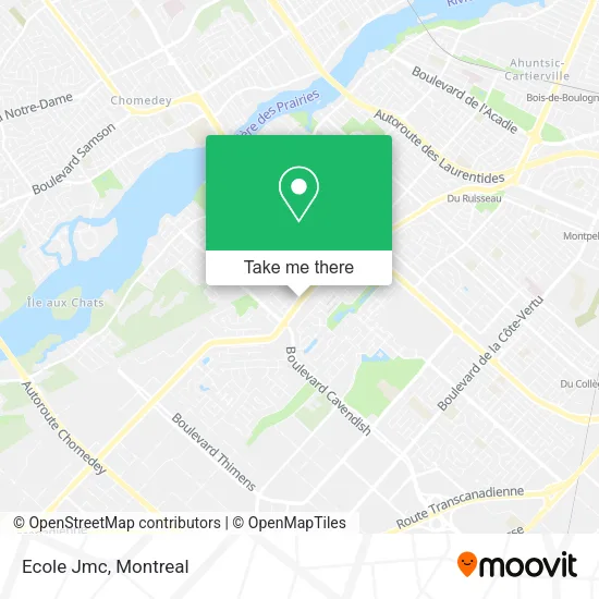 Ecole Jmc map