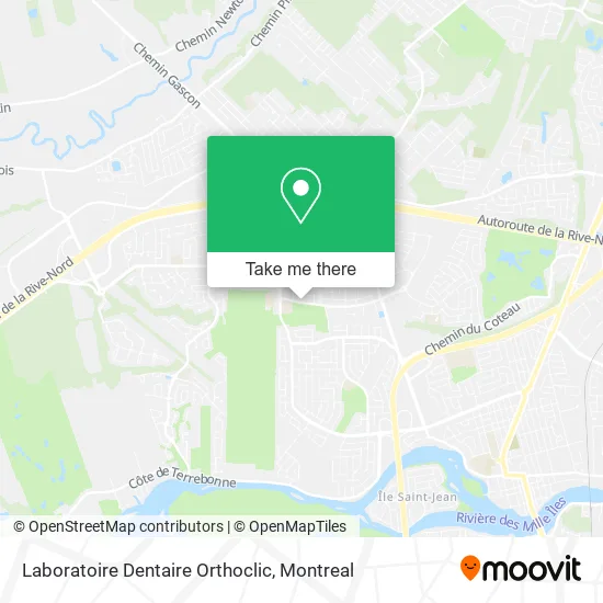 Laboratoire Dentaire Orthoclic map