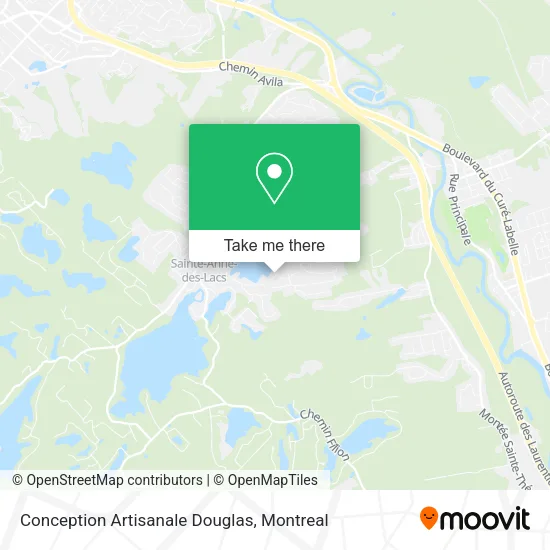 Conception Artisanale Douglas map
