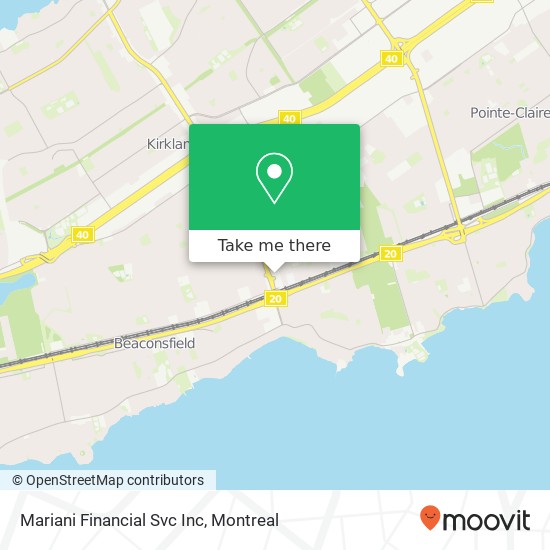 Mariani Financial Svc Inc map